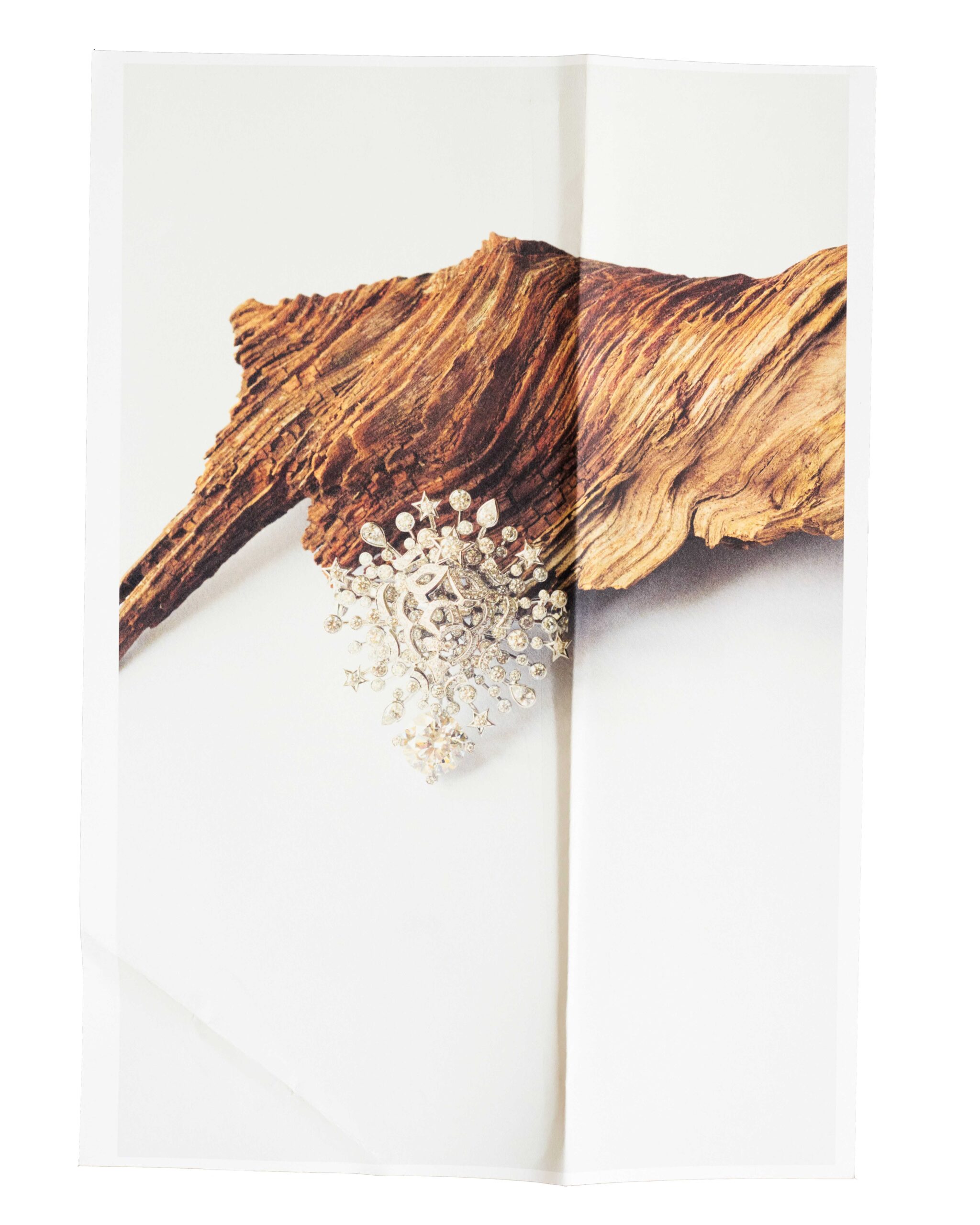 Strong as a Lion ring. 18k white gold, diamonds, 1 brilliant-cut diamond.