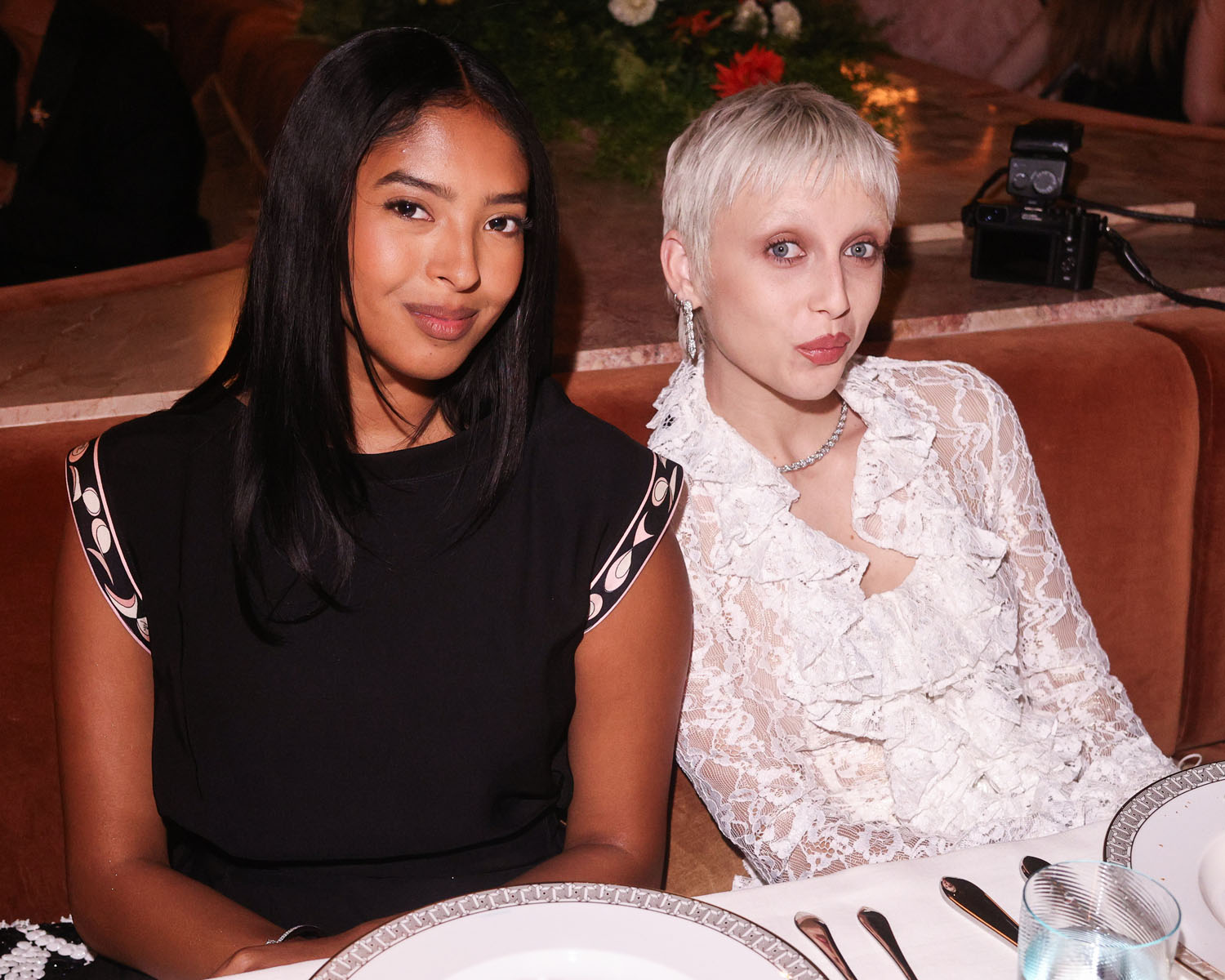 Natalia Bryant and Emma Chamberlain