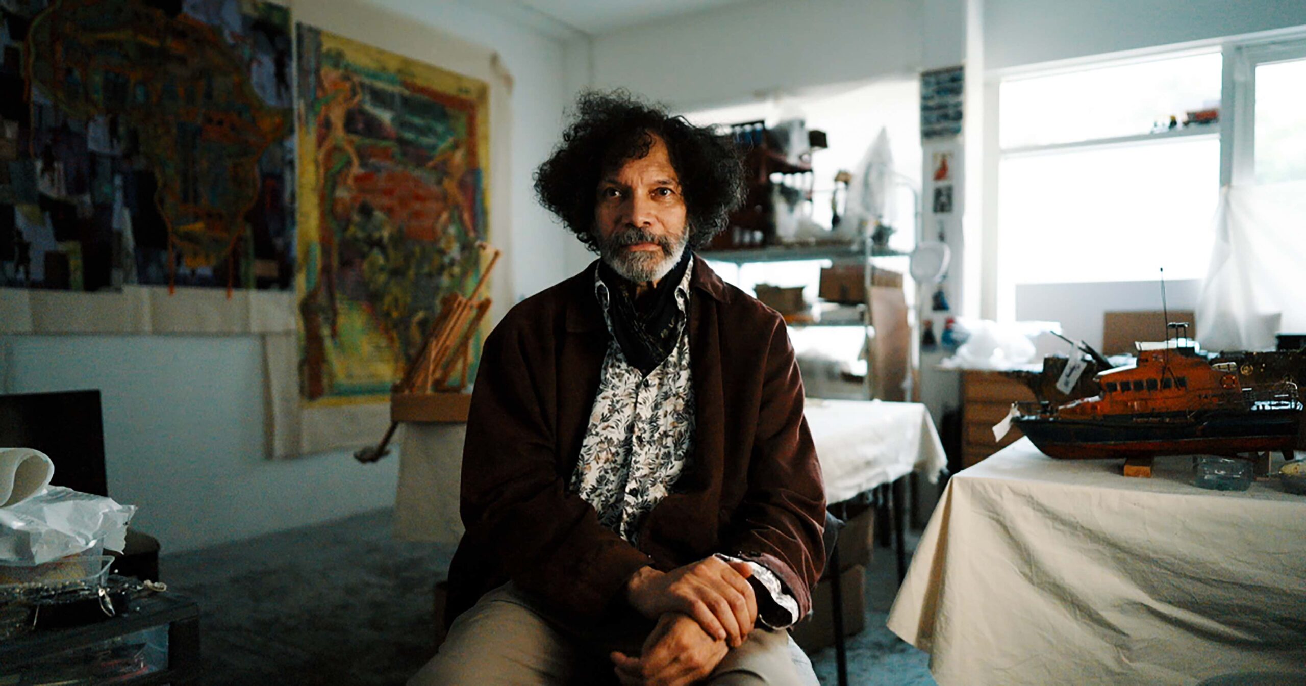 Hew Locke portrait by John O'Rourke.