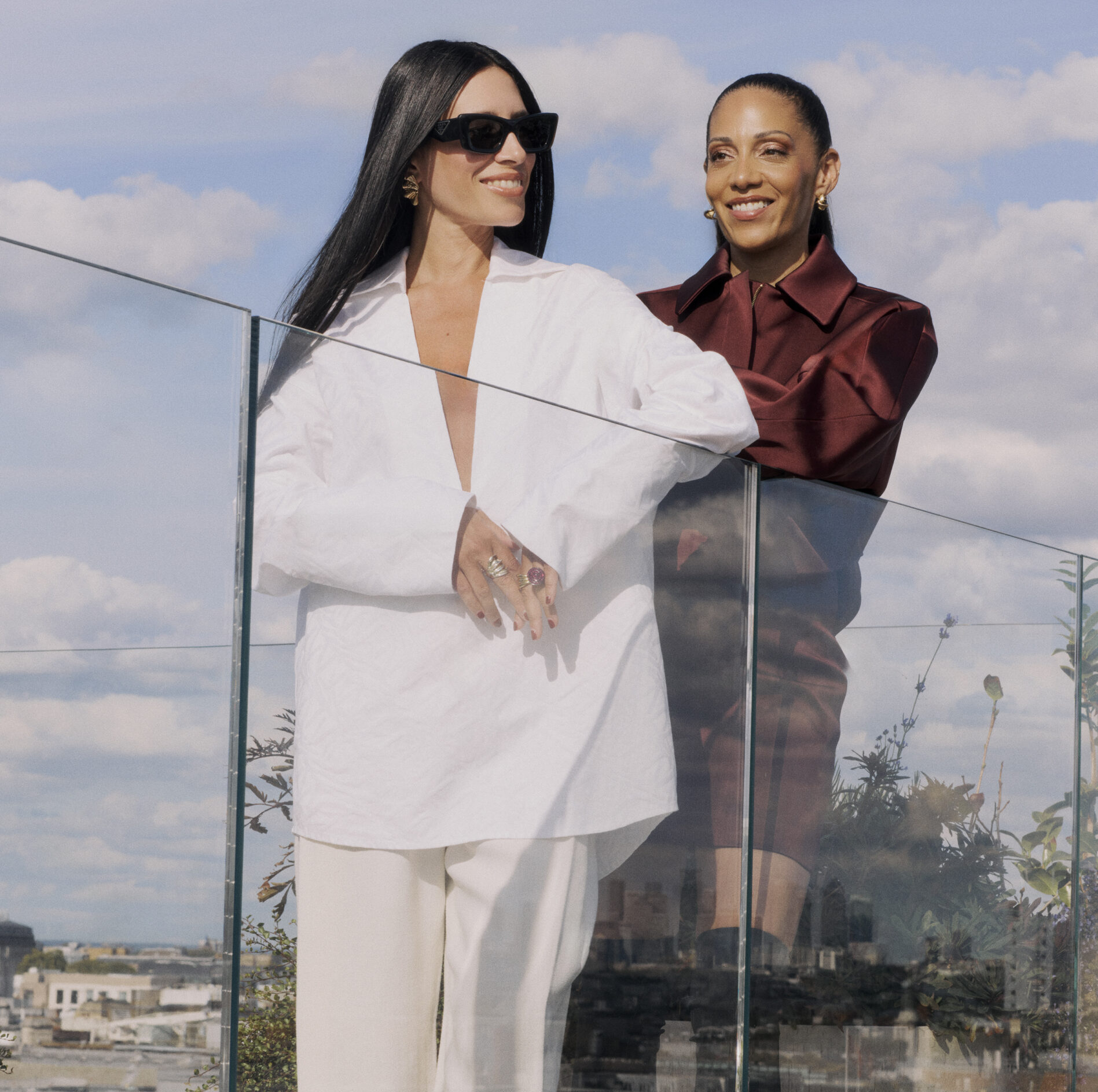 Portrait of Chimere Cissé and Greta Scarpa by Nick Thompson