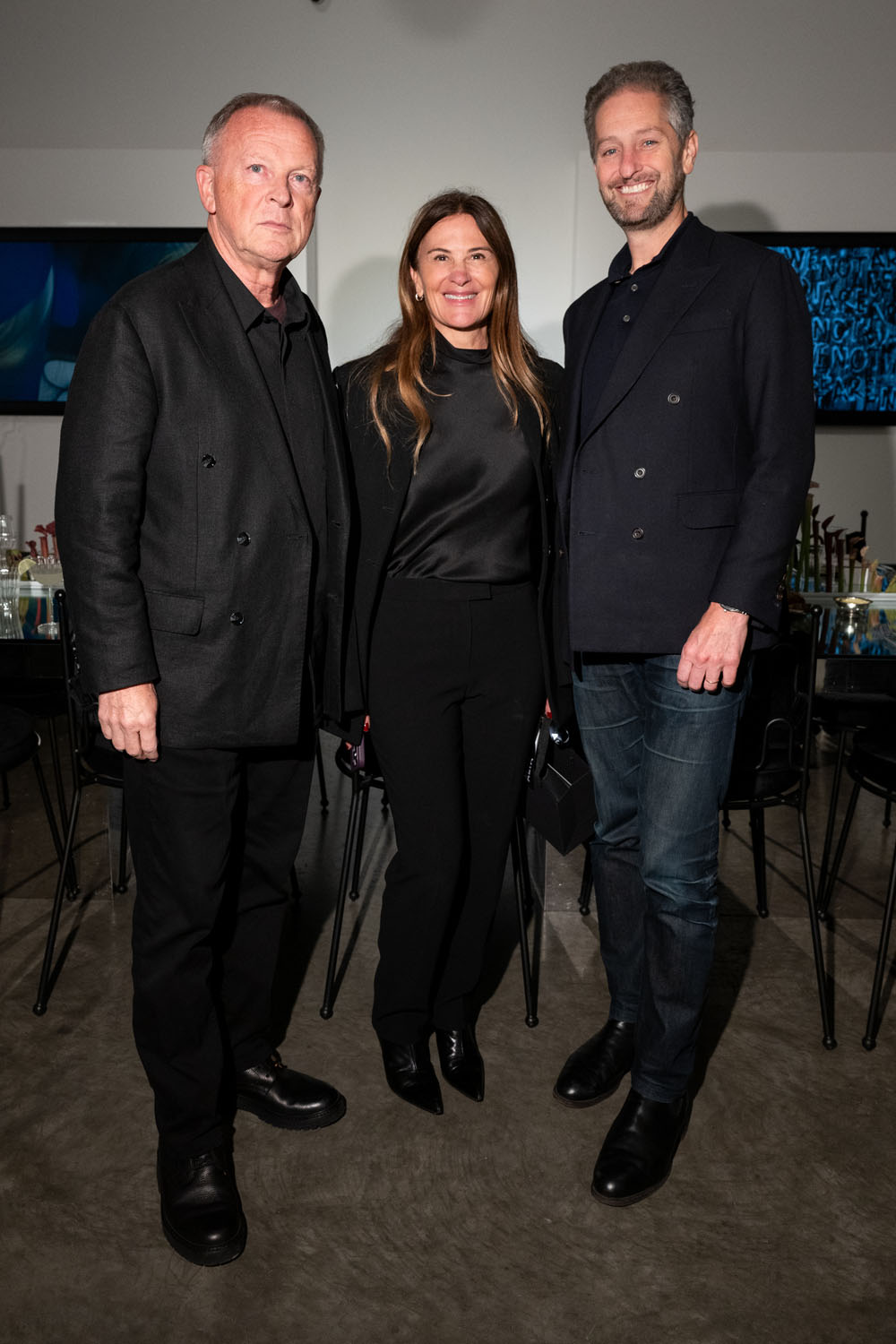 Graziano de Boni, Sarah Harrelson, and Noah Horowitz. Photography by Madison Voelkel/BFA.com.