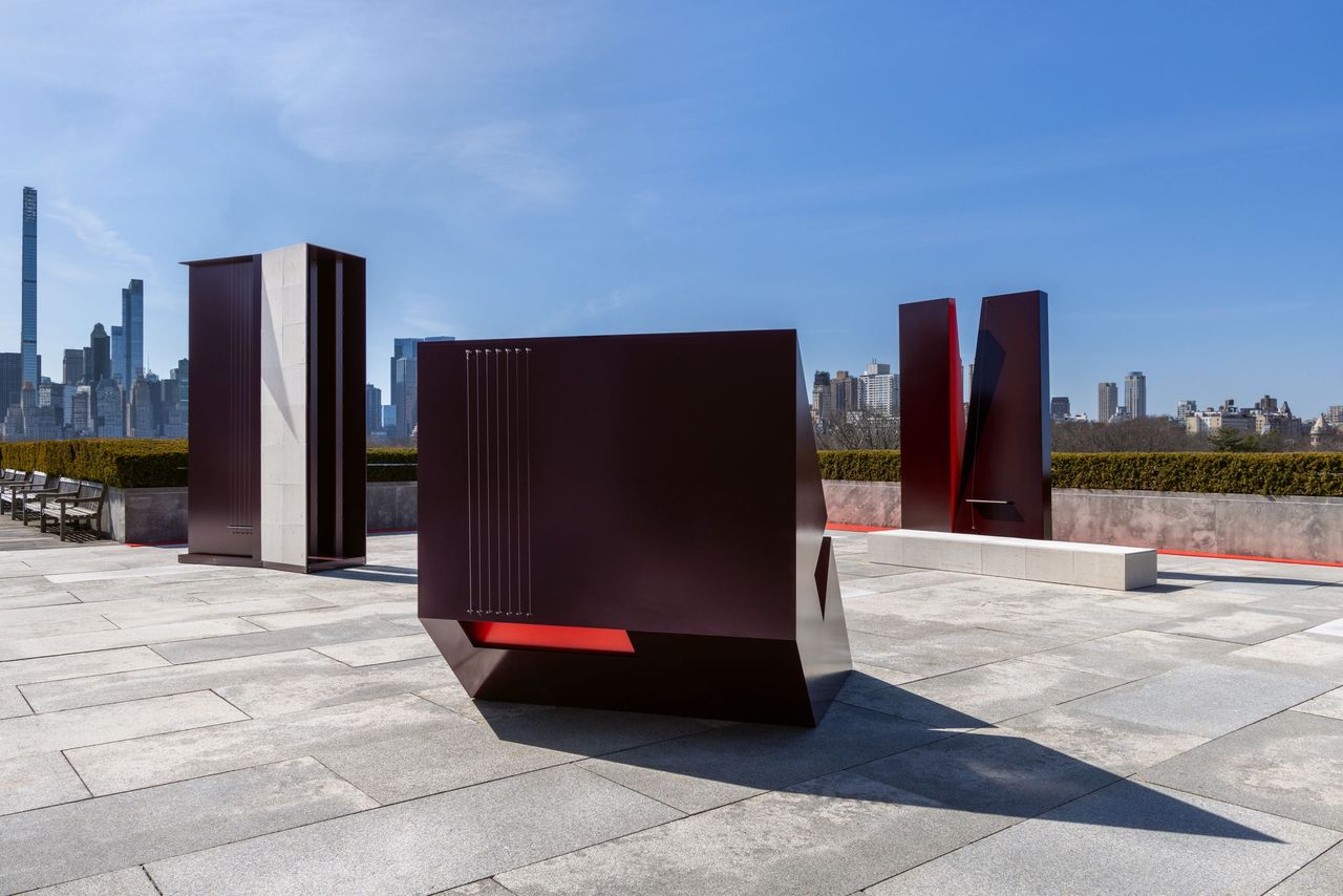 Met Roof Garden Commission installation in New York