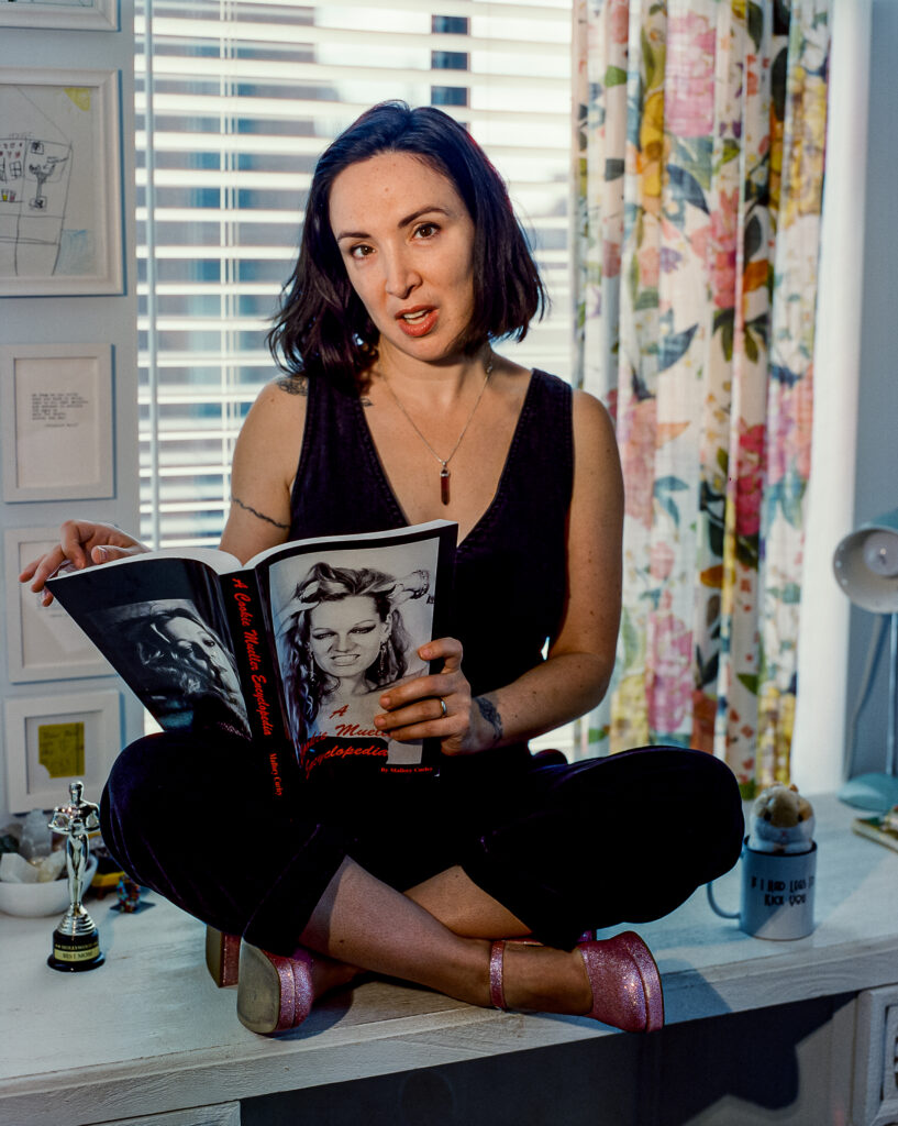 portrait of Mary Bronstein by by Issey Goold