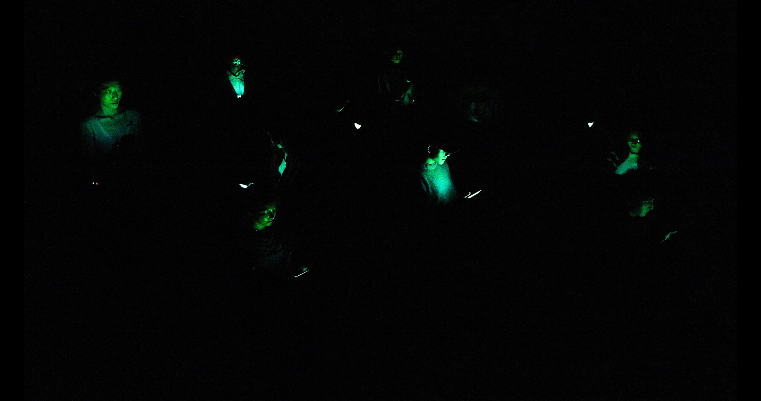 Still by Gabriel Noguez of Mindy Seu's A SEXUAL HISTORY OF THE INTERNET lecture performance at Pioneer Works.