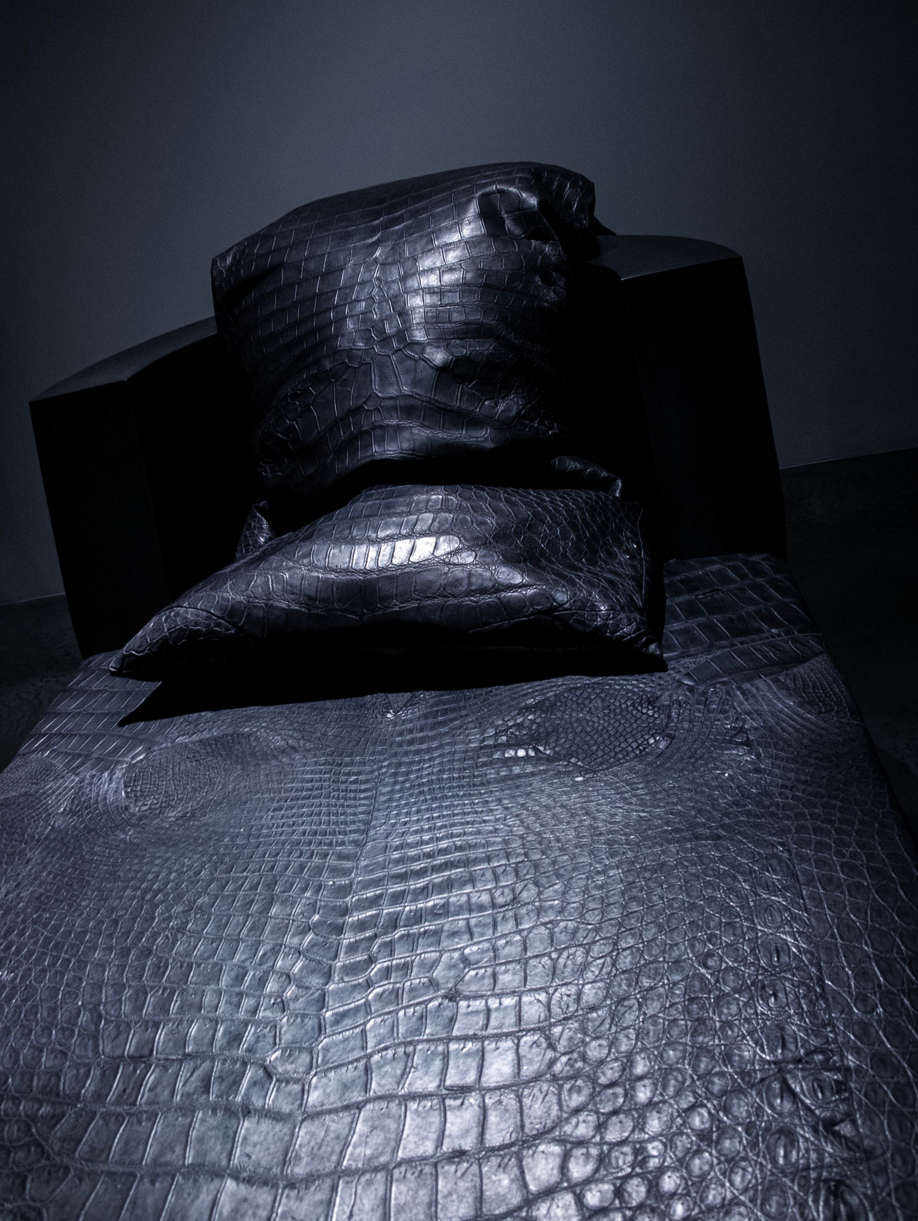 work by Rick Owens at Carpenters Workshop Gallery in London