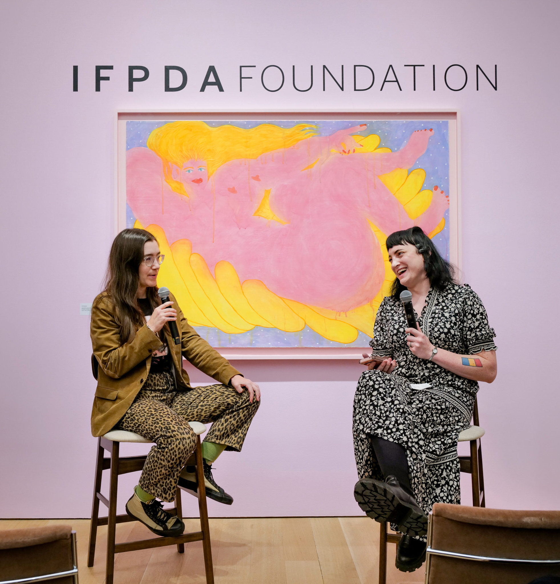 Ana Benaroya, Judy Giera, IFPDA Foundation Annual Benefit 2025