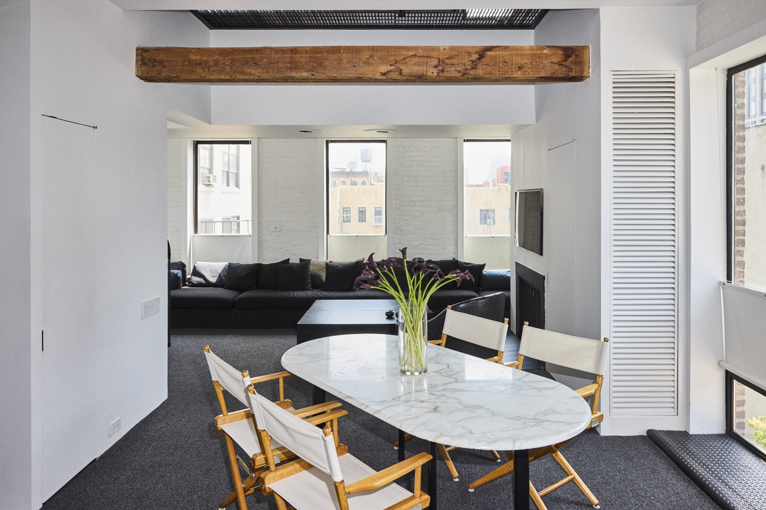 Anthony Ross Costanzo at home in David Webster designed apartment