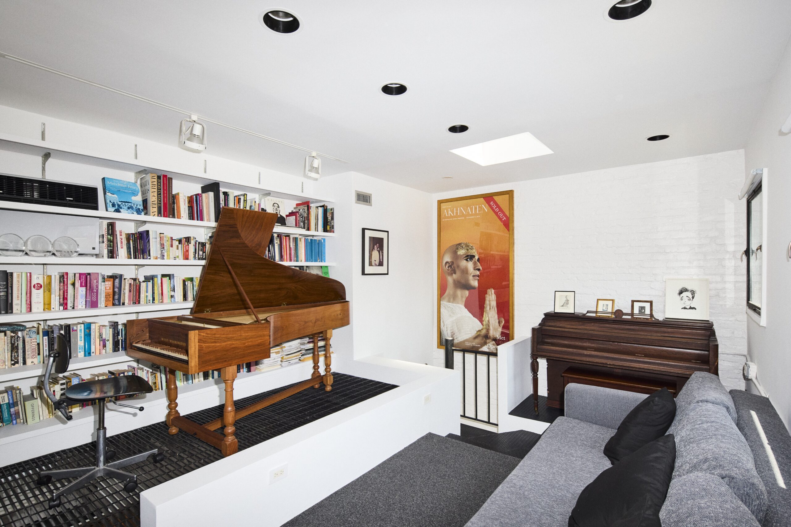 Anthony Ross Costanzo at home in David Webster designed apartment