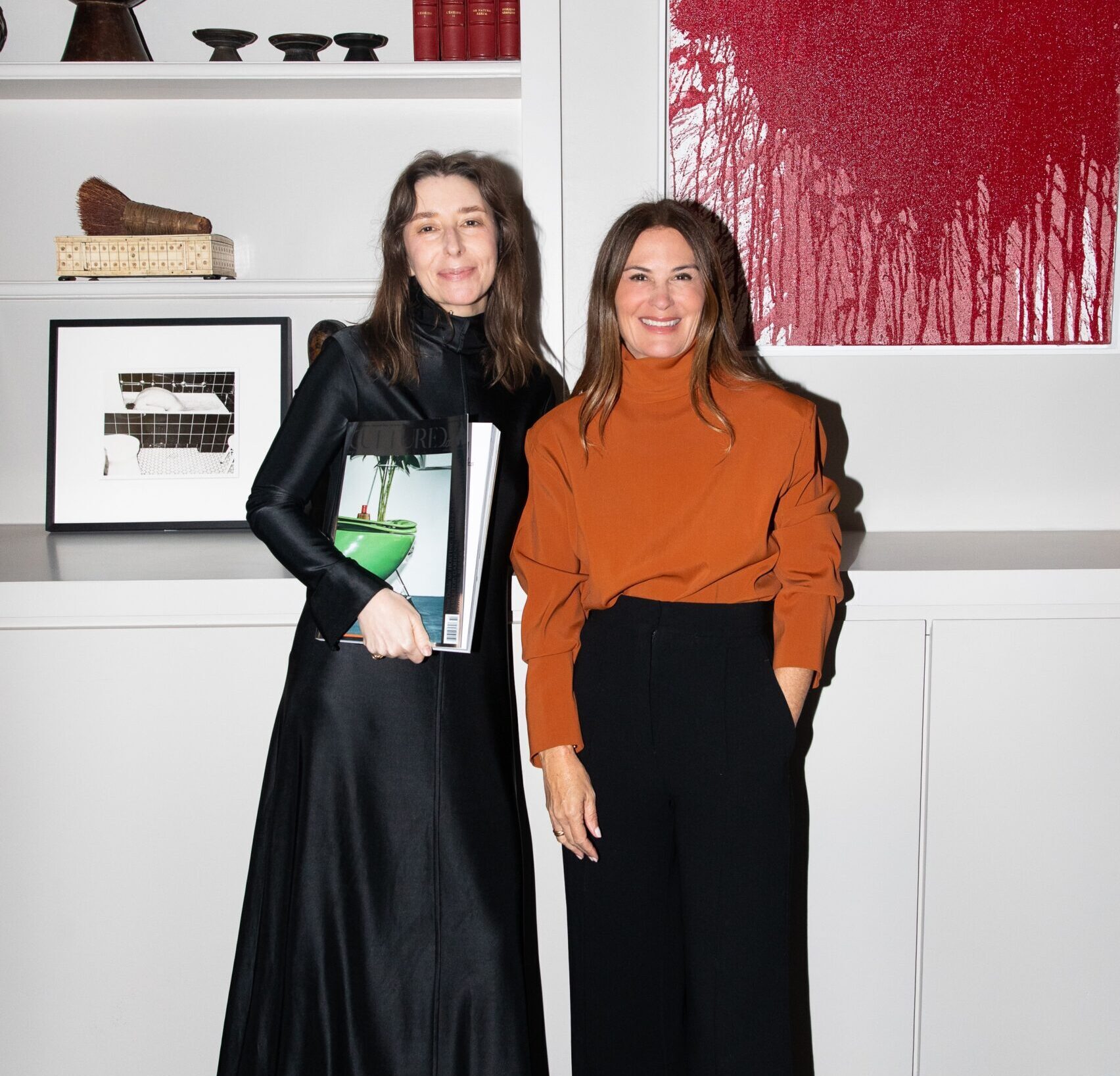 Portrait of Alexandra Cunningham Cameron and Sarah Harrelson by Alexander Fischer/BFA.com