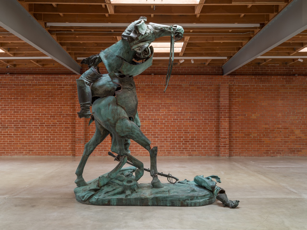 Kara Walker, Unmanned Drone, Sikkema Malloy Jenkins, Bronze, The Brick