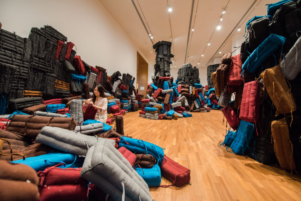 Pinaree Sanpitak, The House Is Crumbling, 2017. Image courtesy of the National Gallery.