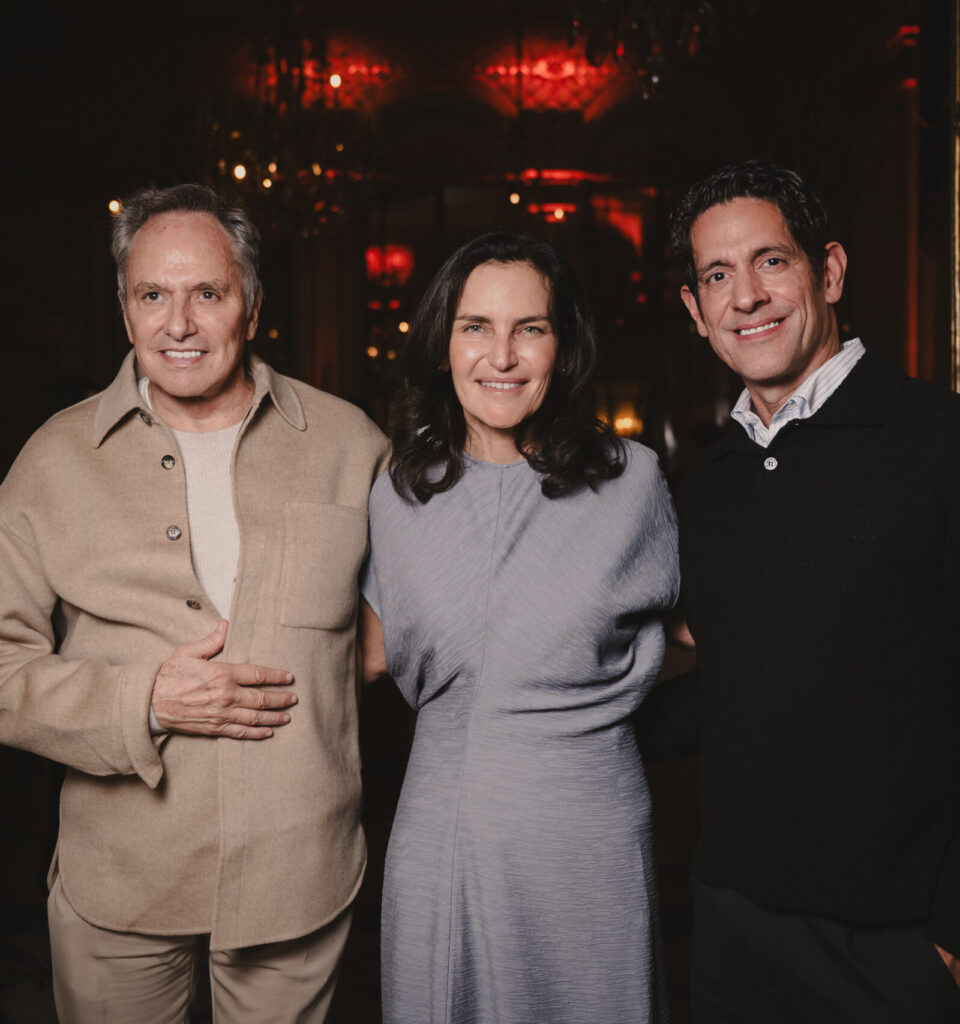 Portrait of Jen Roberts, Lee F. Mindel, and José Marty by Ludovica Arcero