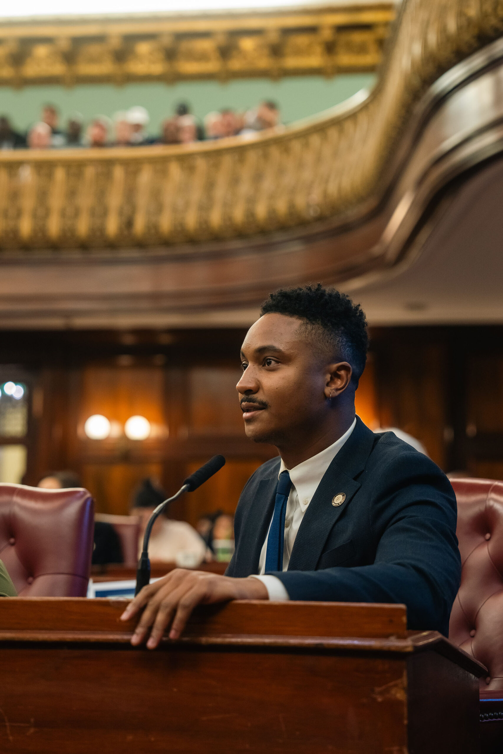 Photo of New York City Councilman Chi Ossé.
