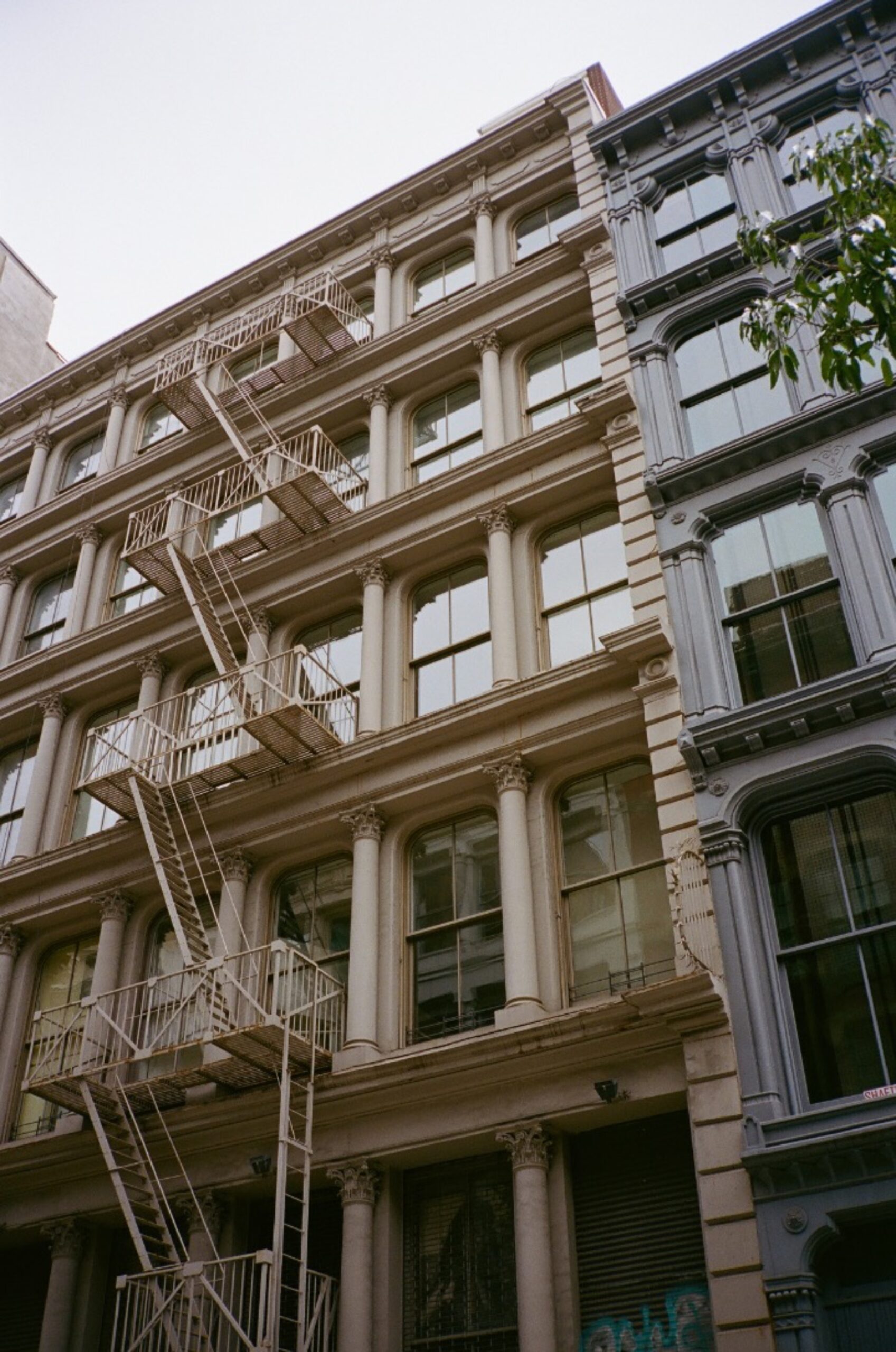 Facade of Stella Ishii's building in SoHo, New York.