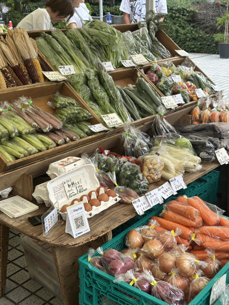 food market in Tokyo 