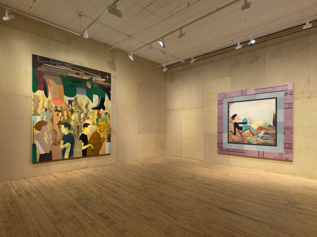 Installation view of Nicole Eisenman's "STY," 2025. Image courtesy of 52 Walker.