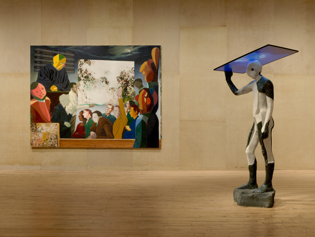 Installation view of Nicole Eisenman's "STY," 2025.