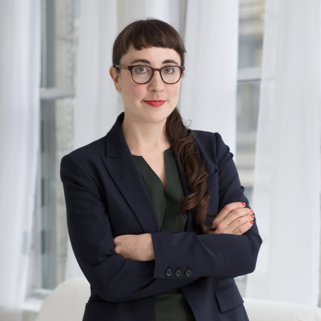 Portrait of Art21 Executive Director Tina Kukielski