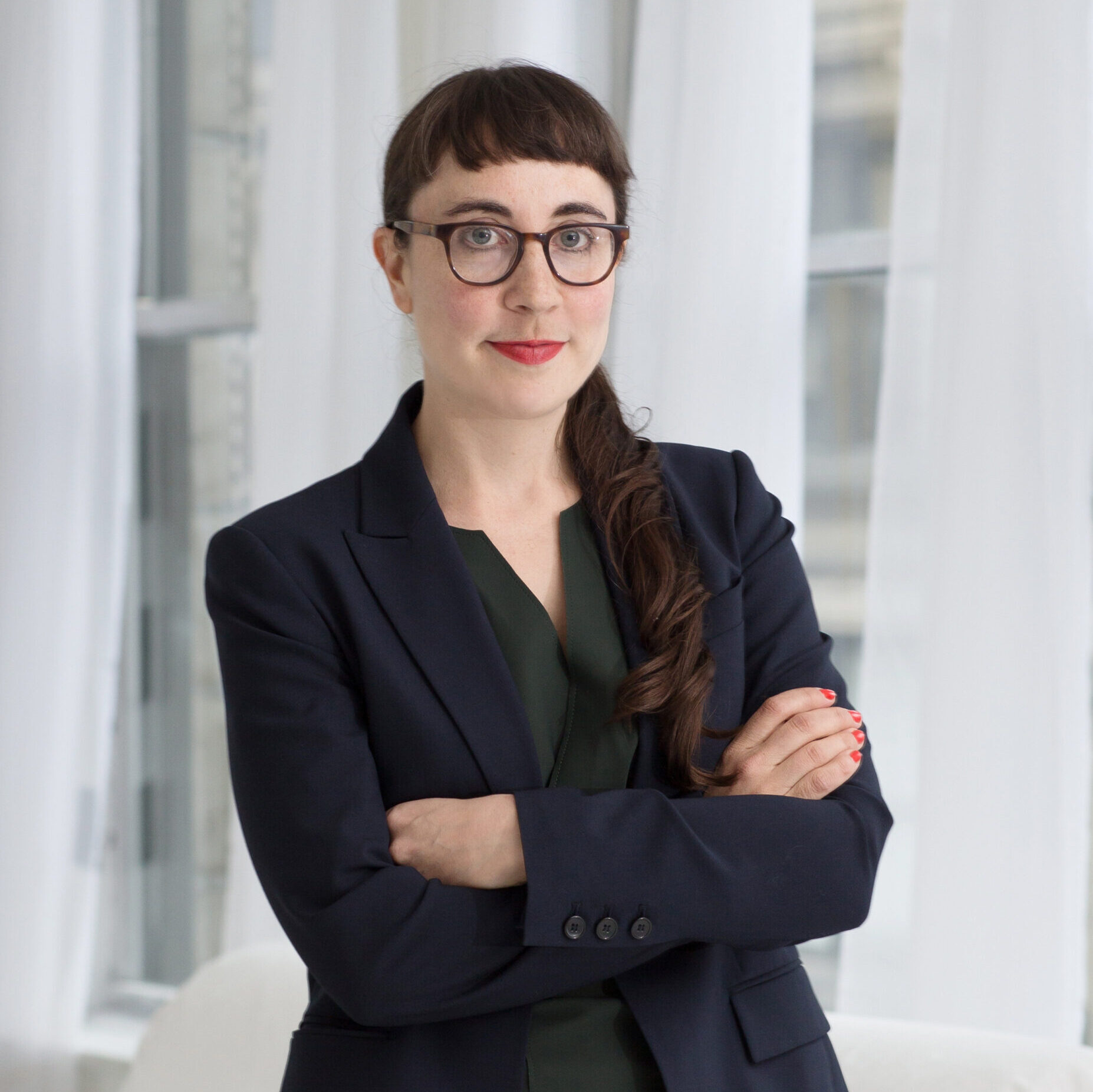 Portrait of Art21 Executive Director Tina Kukielski