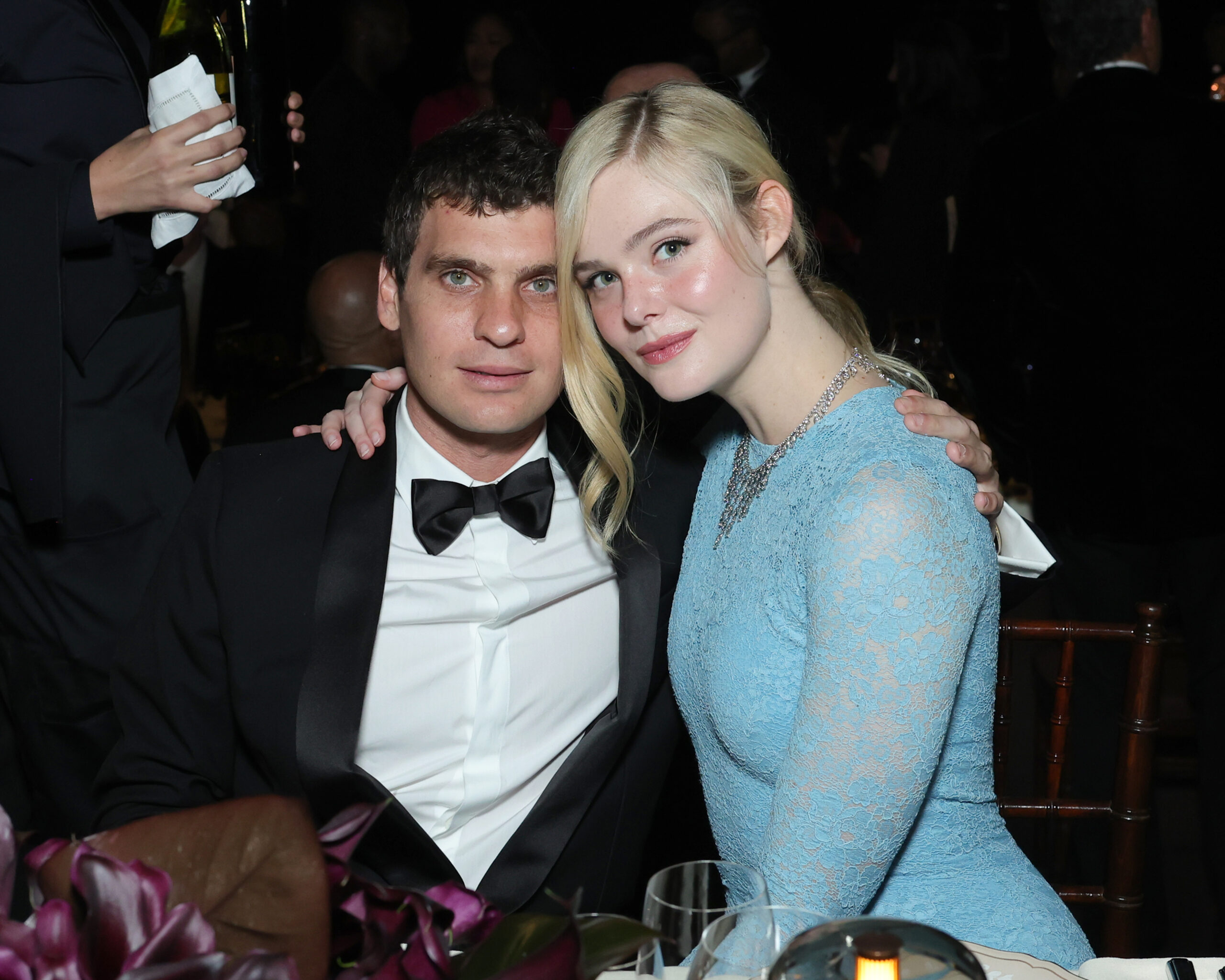 Elle Fanning and Gus Wenner