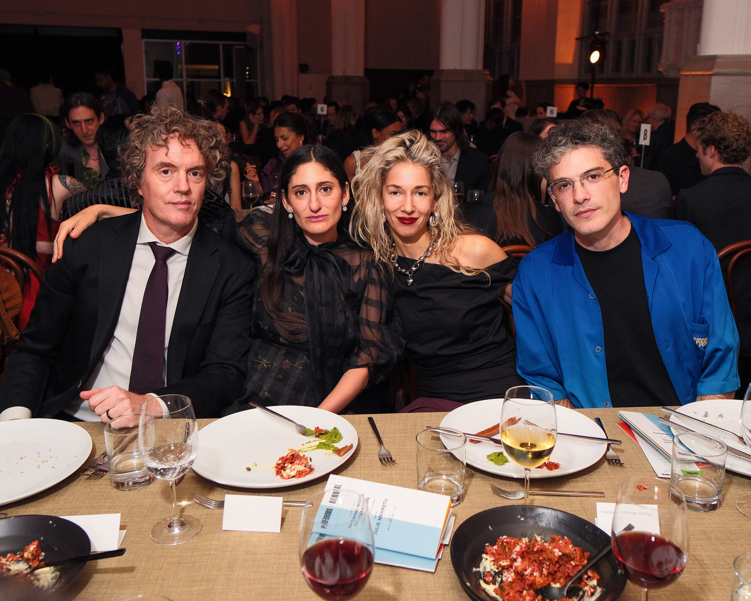 Jonah Freeman, Arden Wohl, Dianna Mesion Jackson, and Pierce Jackson, Performa 2025 Biennial, Artist Party