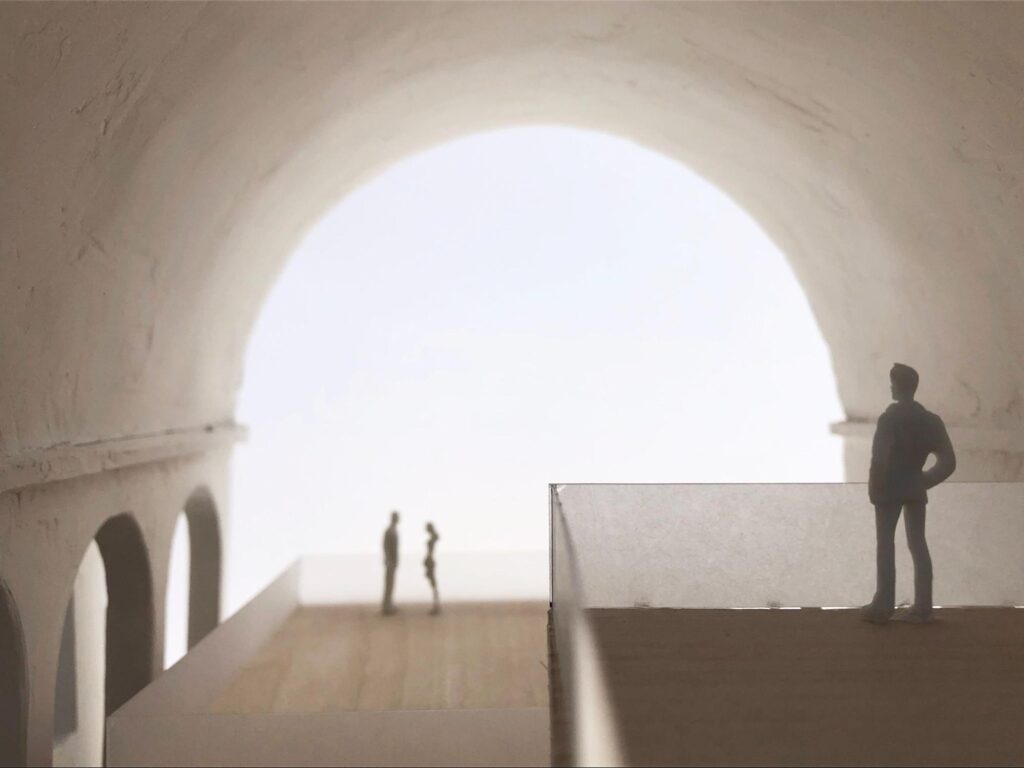 Rendering of Peterson Rich's undertaking for the Met in New York.