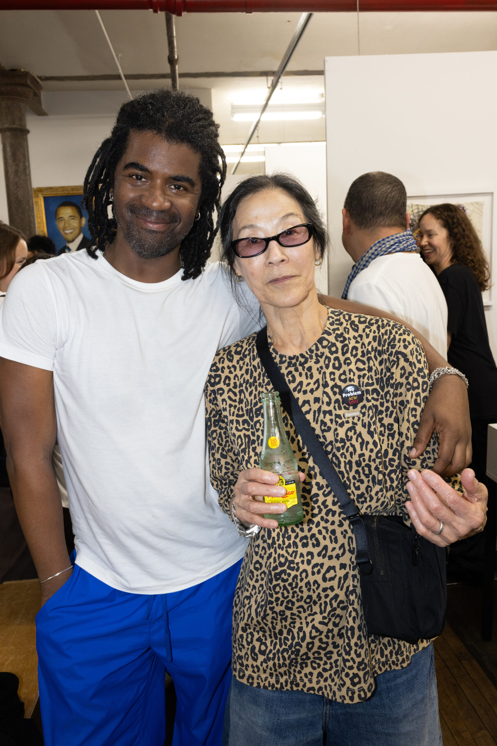 Stella Ishii and TK at the 2025 6397 x Creative Crowth fashion show, shot by Nick Sethi