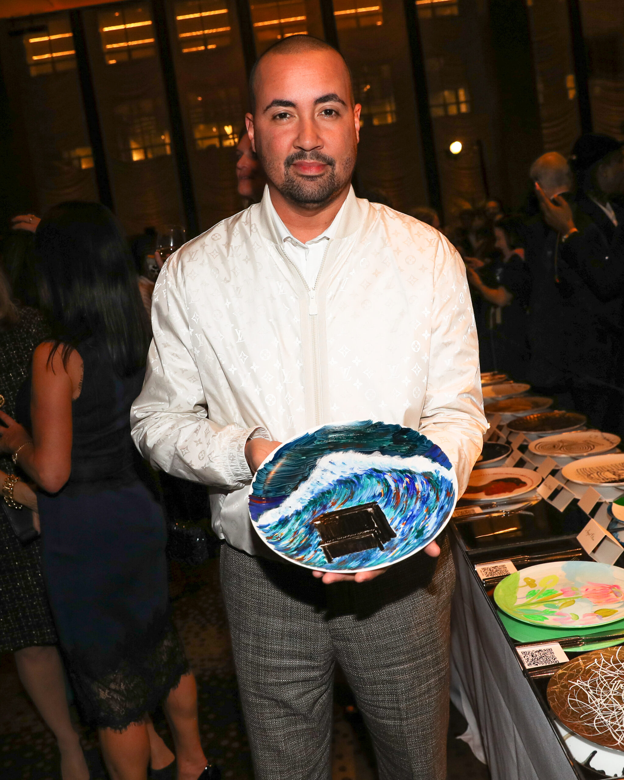Angel Otero, ARTWALK NY, Artist Plate Project, The Grill, The Pool