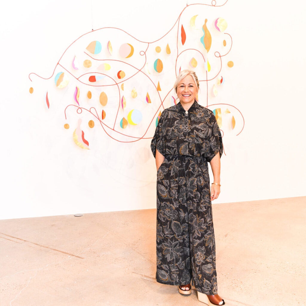 Portrait of sharon maidenberg by Carly Stone/BFA.com and courtesy of the Contemporary Austin