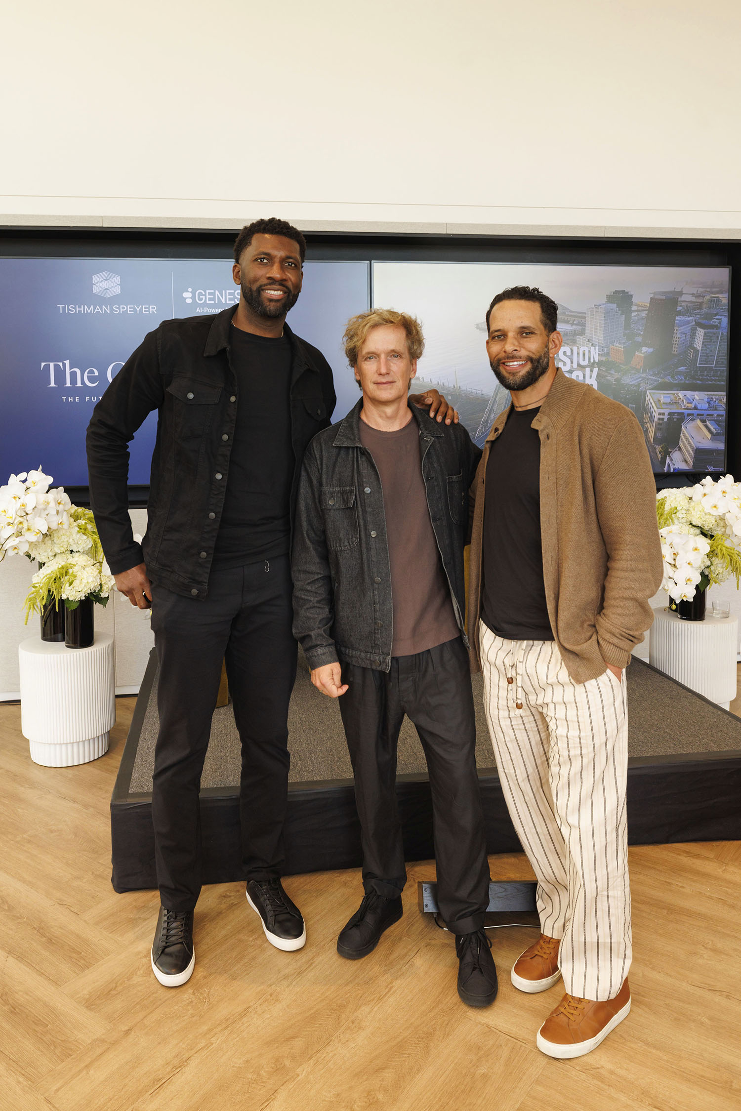 Festus Ezeli, Yves Behar, and Ryan Nece