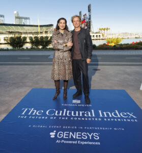 Tina Sharkey and Yves Behar shot by Drew Altizer and courtesy of Tishman Speyer