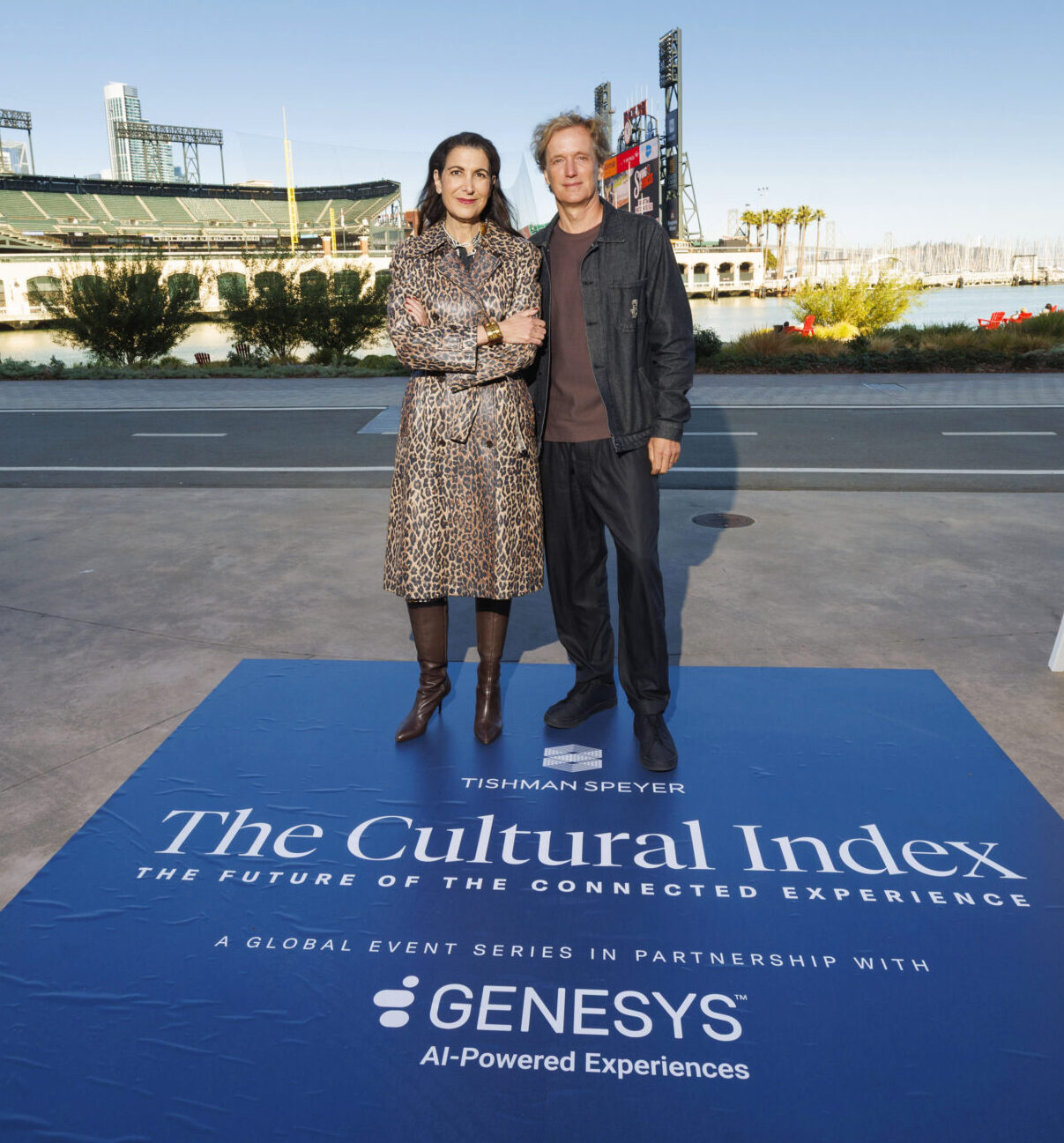 Tina Sharkey and Yves Behar shot by Drew Altizer and courtesy of Tishman Speyer