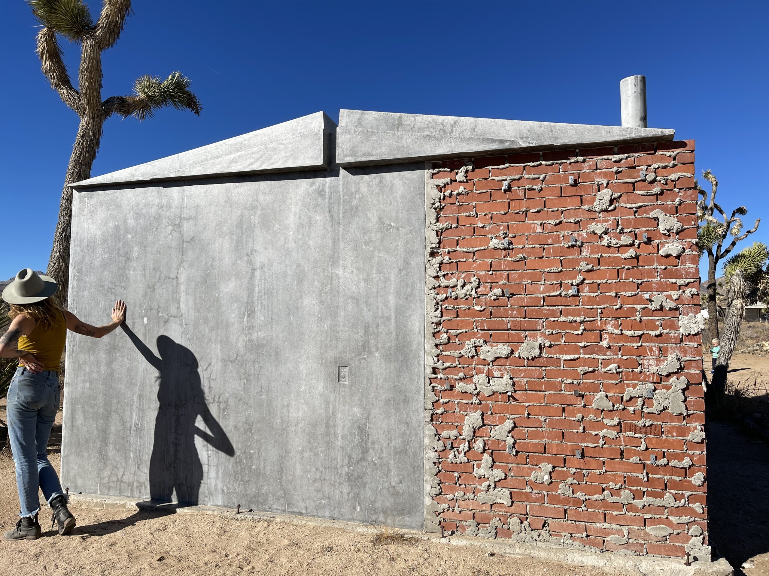 Whiteread Ghost Cabins in Joshua Tree, California. 