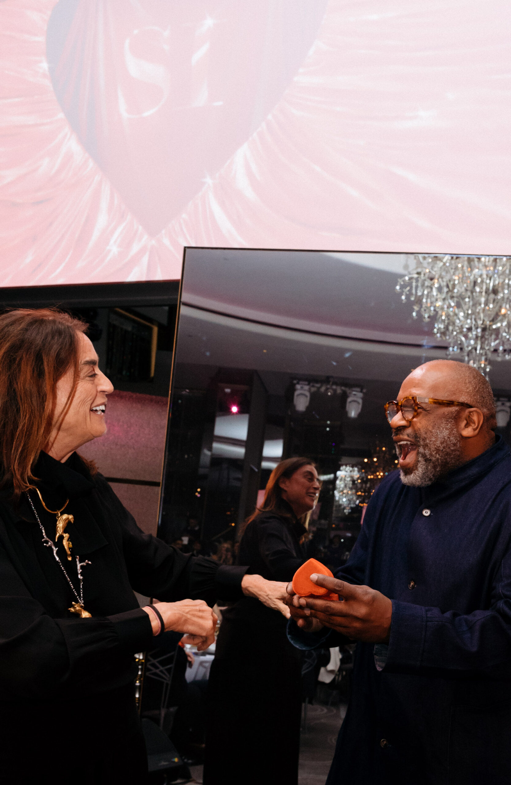 Maja Hoffmann and Theaster Gates