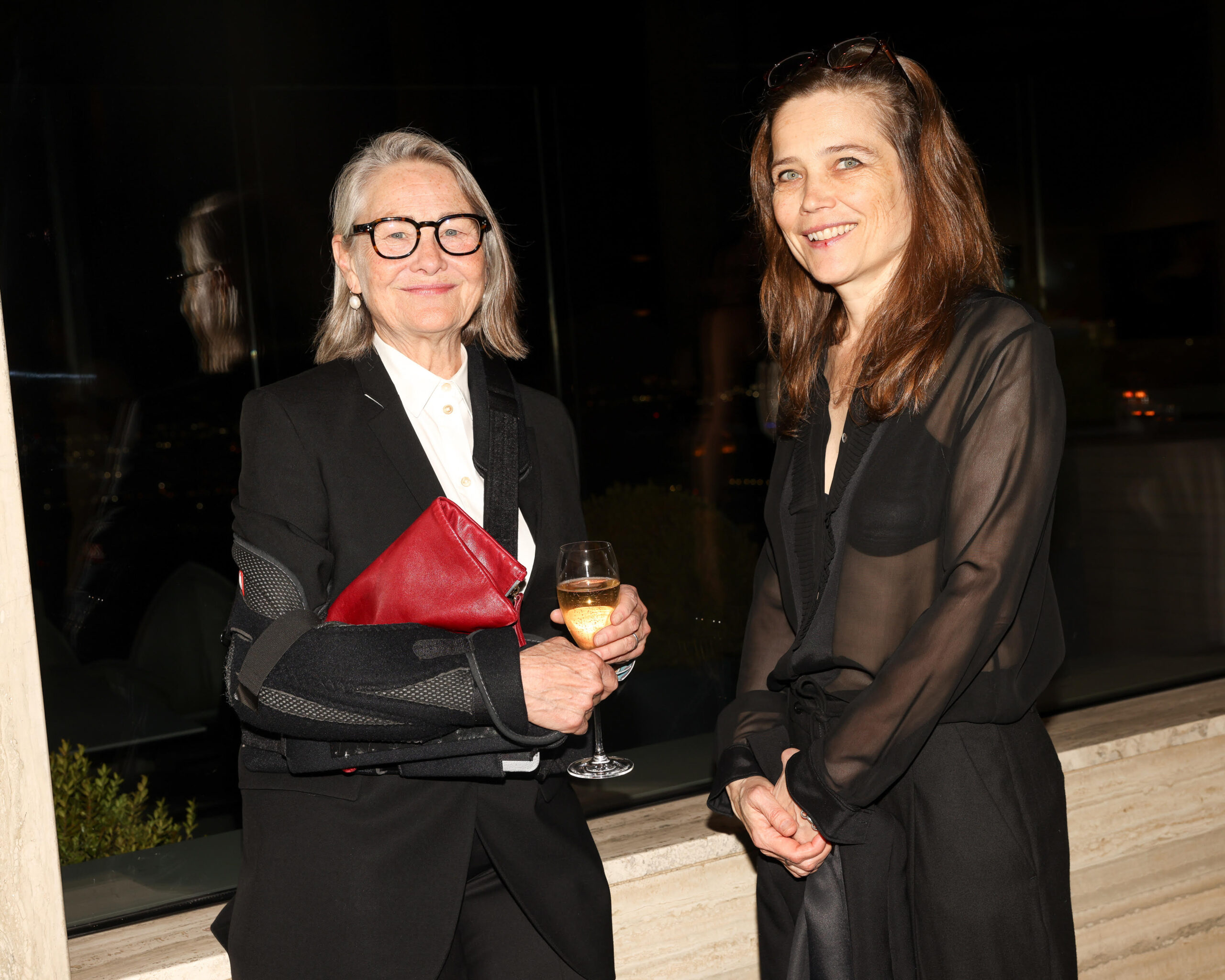 Cherry Jones and Sophie Huber