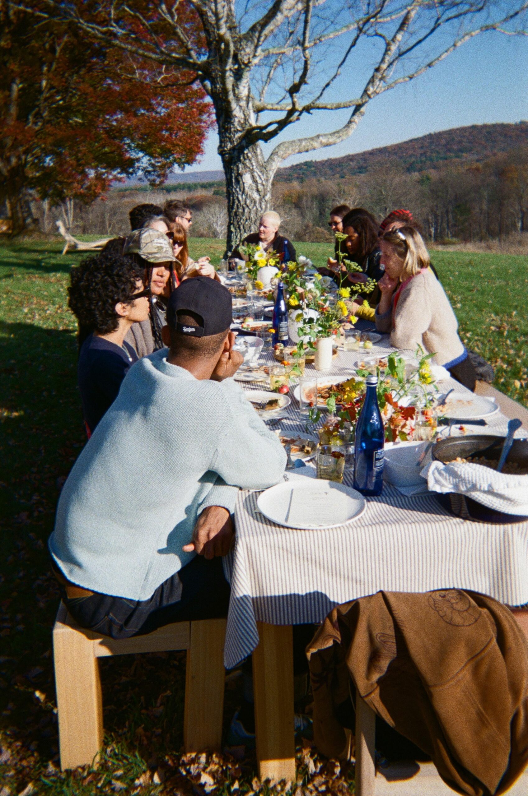 Lunch at Callisto Farm, Hudson Valley, Woldy Reyes