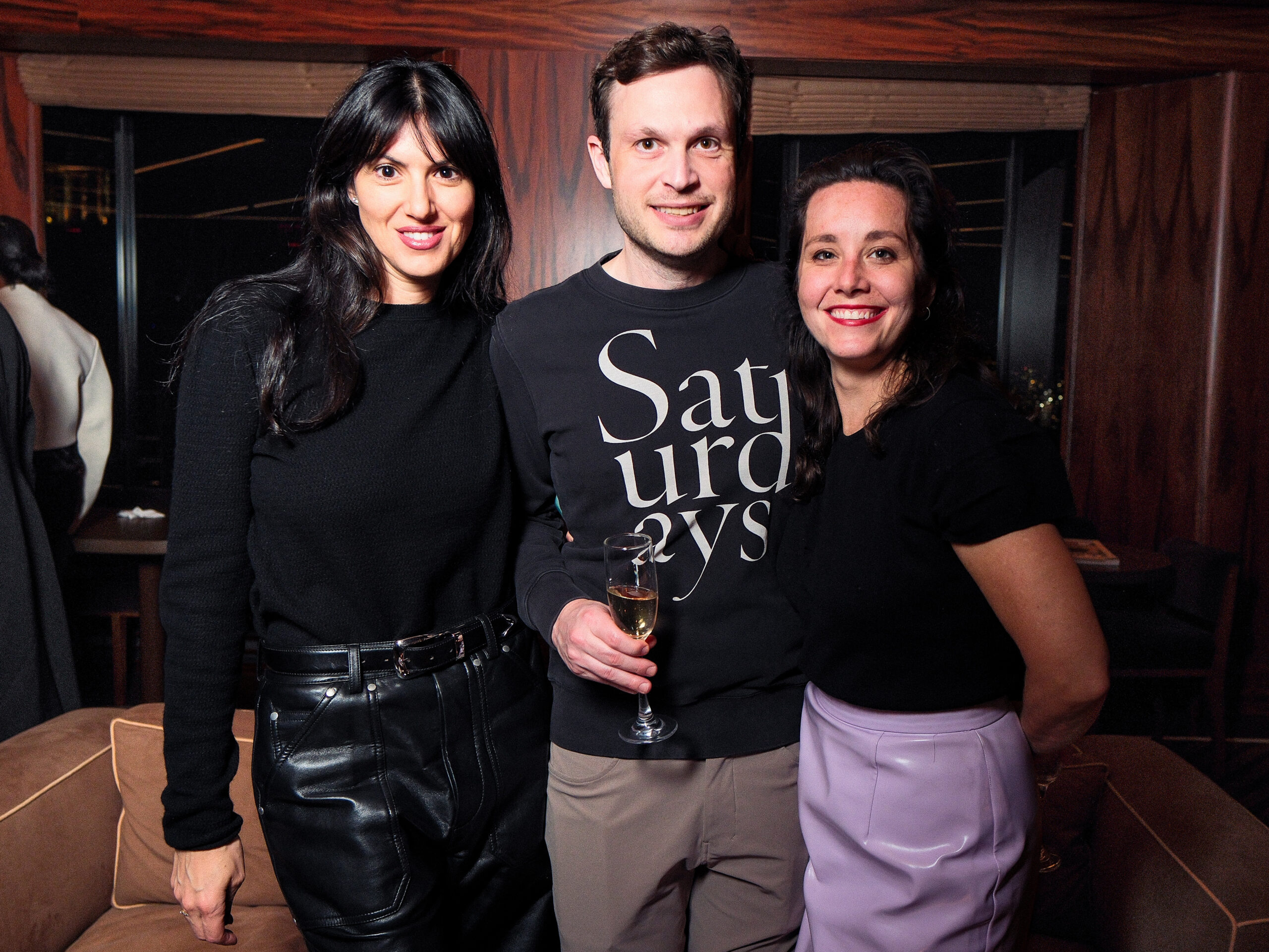 Sarah Ivory, Seth Stolbun, and Ellie Rines