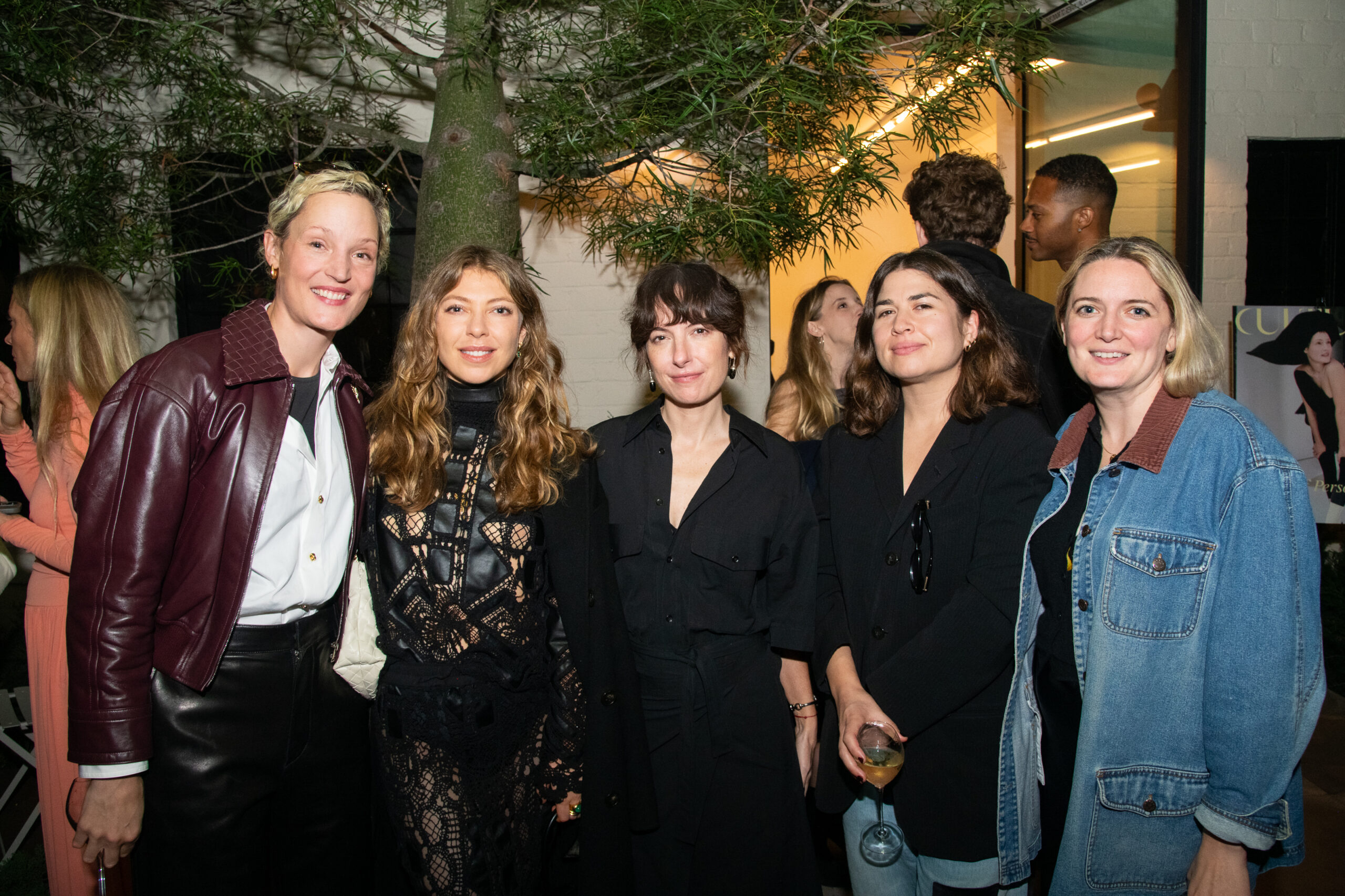 Vicky Krieps, Paris Reid, Nichole Caruso, and Emma Fernberger