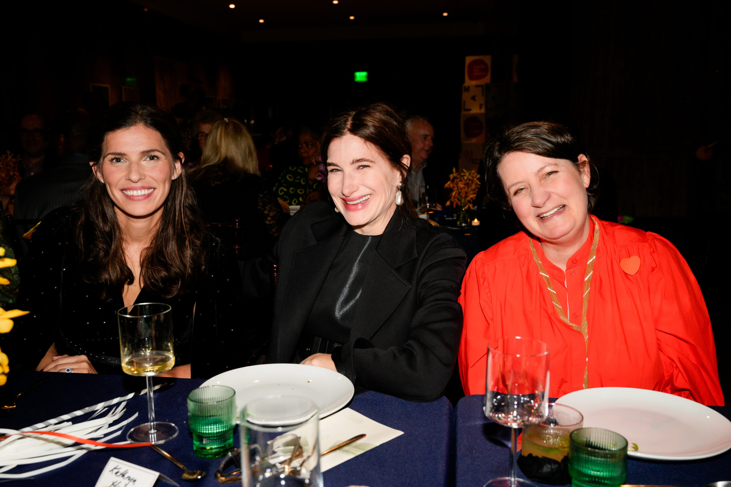 Nellie Scott, Kathryn Hahn, and Juliette Bellocq