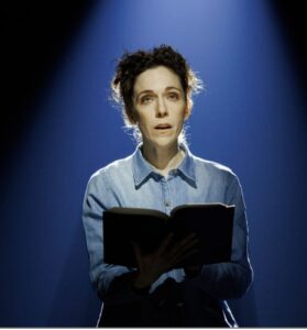 Jenn Tullock in her play.