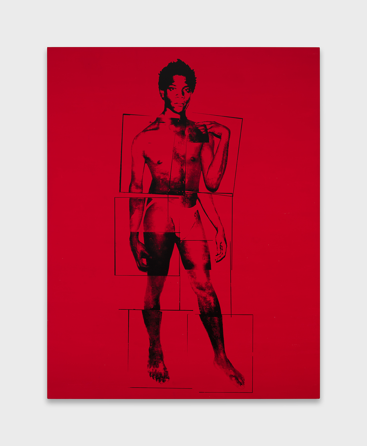 Basquiat by Andy Warhol. 