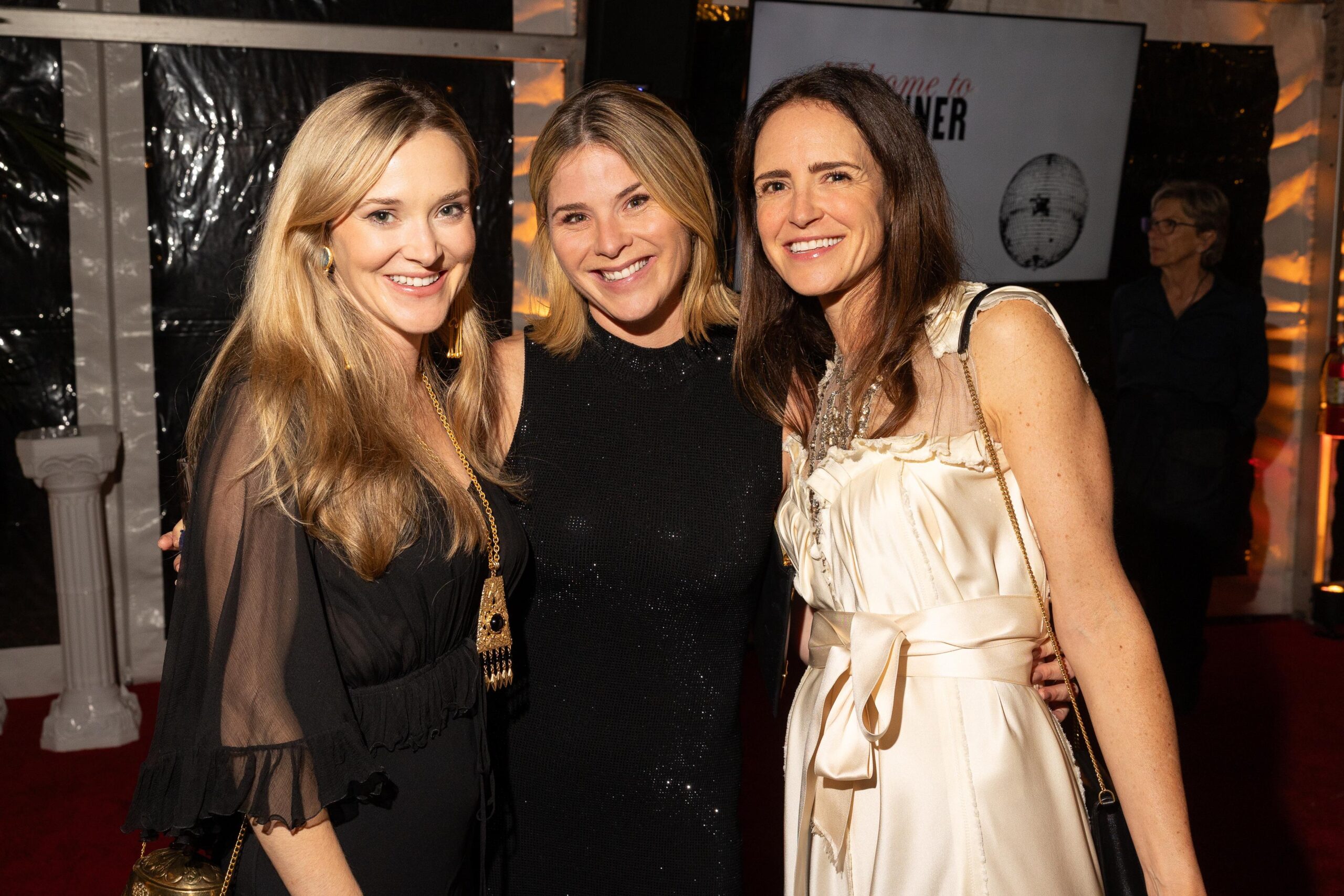 CeCe Barfield Thompson, Jenna Bush Hager, and Nadine Abramcyk