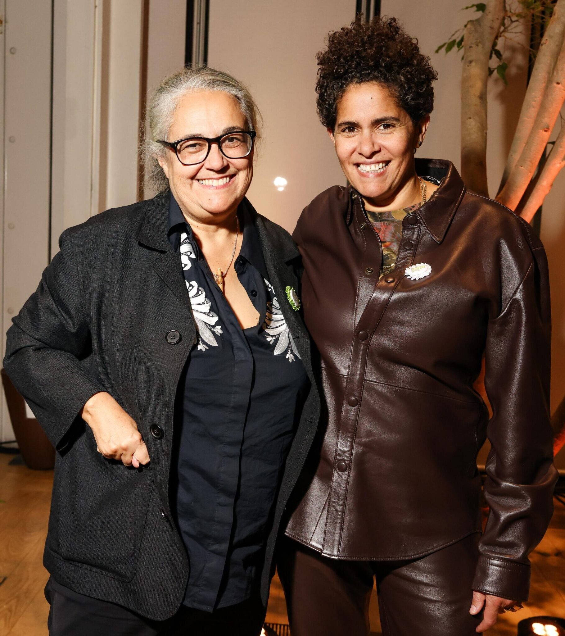 Portrait of Tacita Dean and Julie Mehretu by Yvonne Tnt/BFA.com and Jade Rodgers/BFA.com