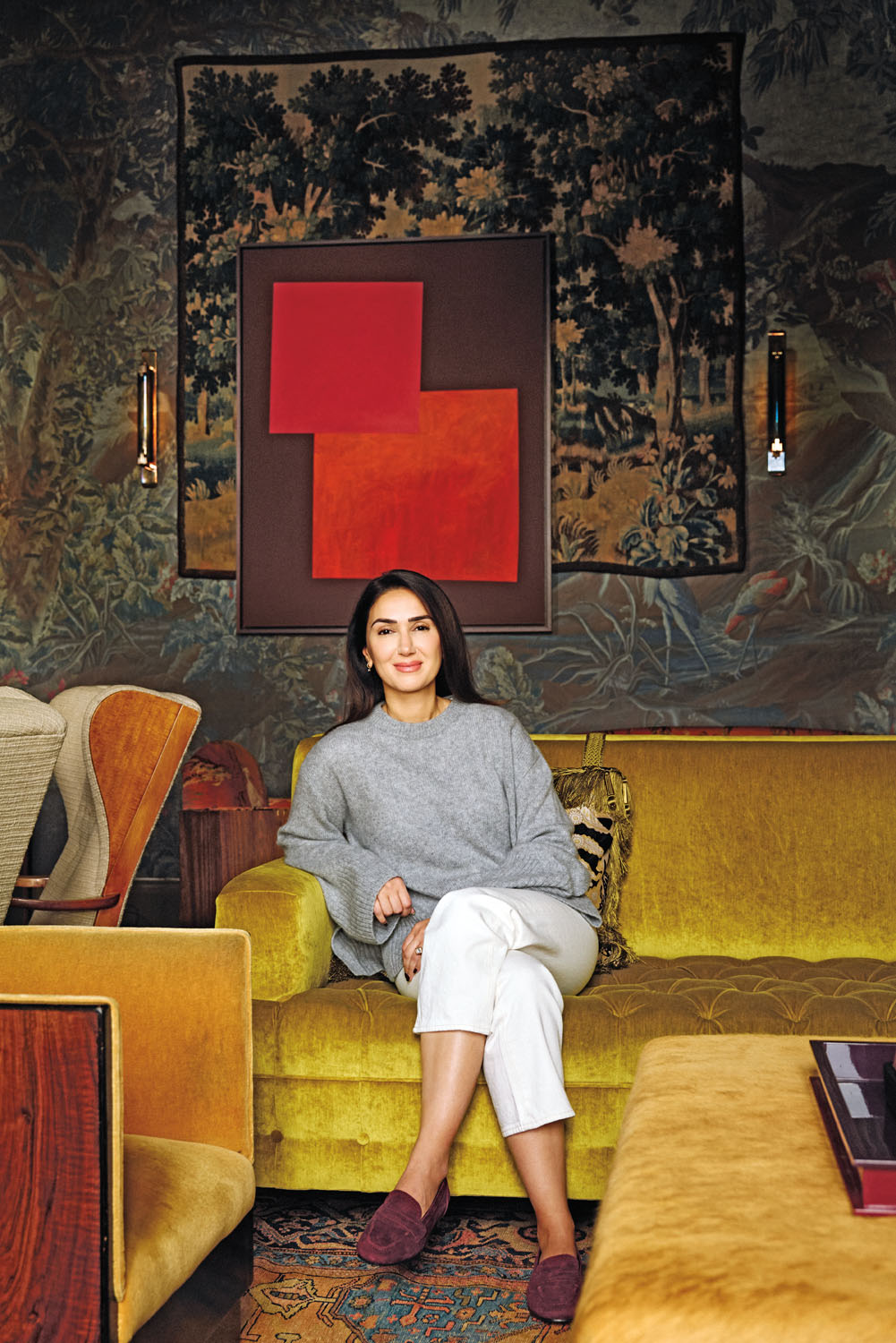 Eiesha Bharti Pasricha with Anna Liber Lewis's Anechoic Chamber, 2022.