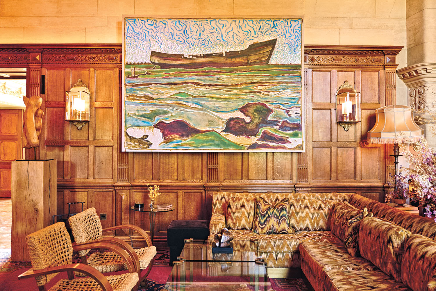 Billy Childish, Wreck at Horrid Hill, 2013.