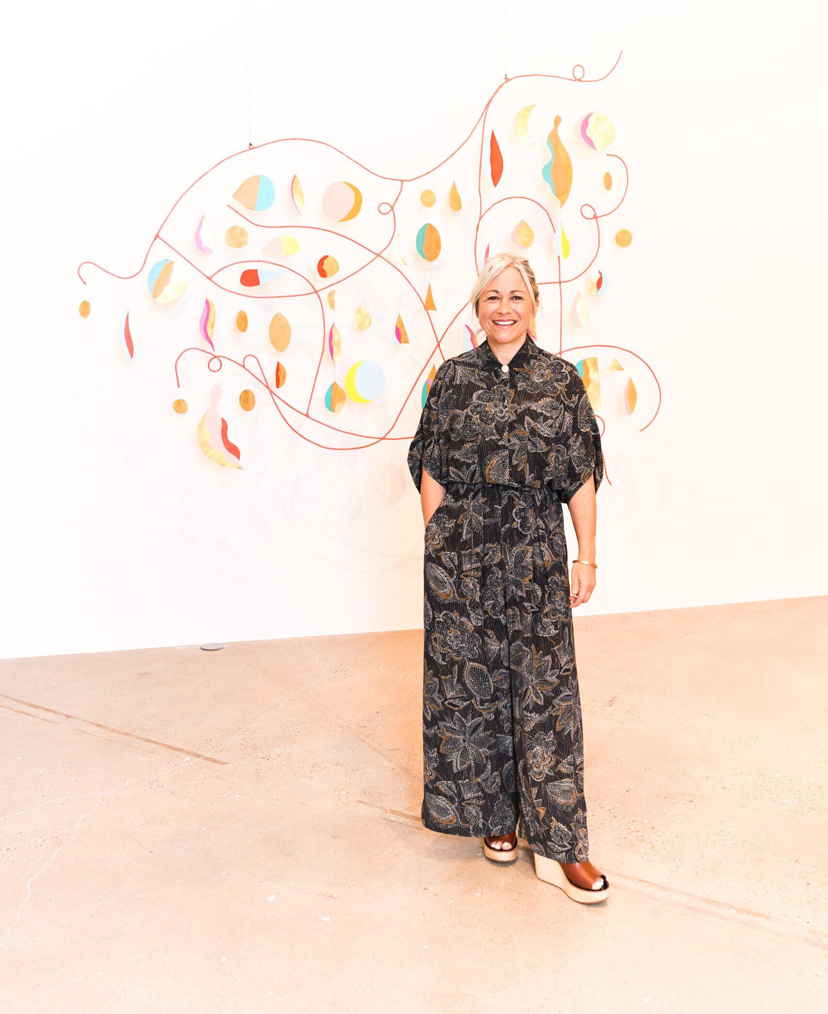 Portrait of sharon maidenberg by Carly Stone/BFA.com at the Contemporary Austin