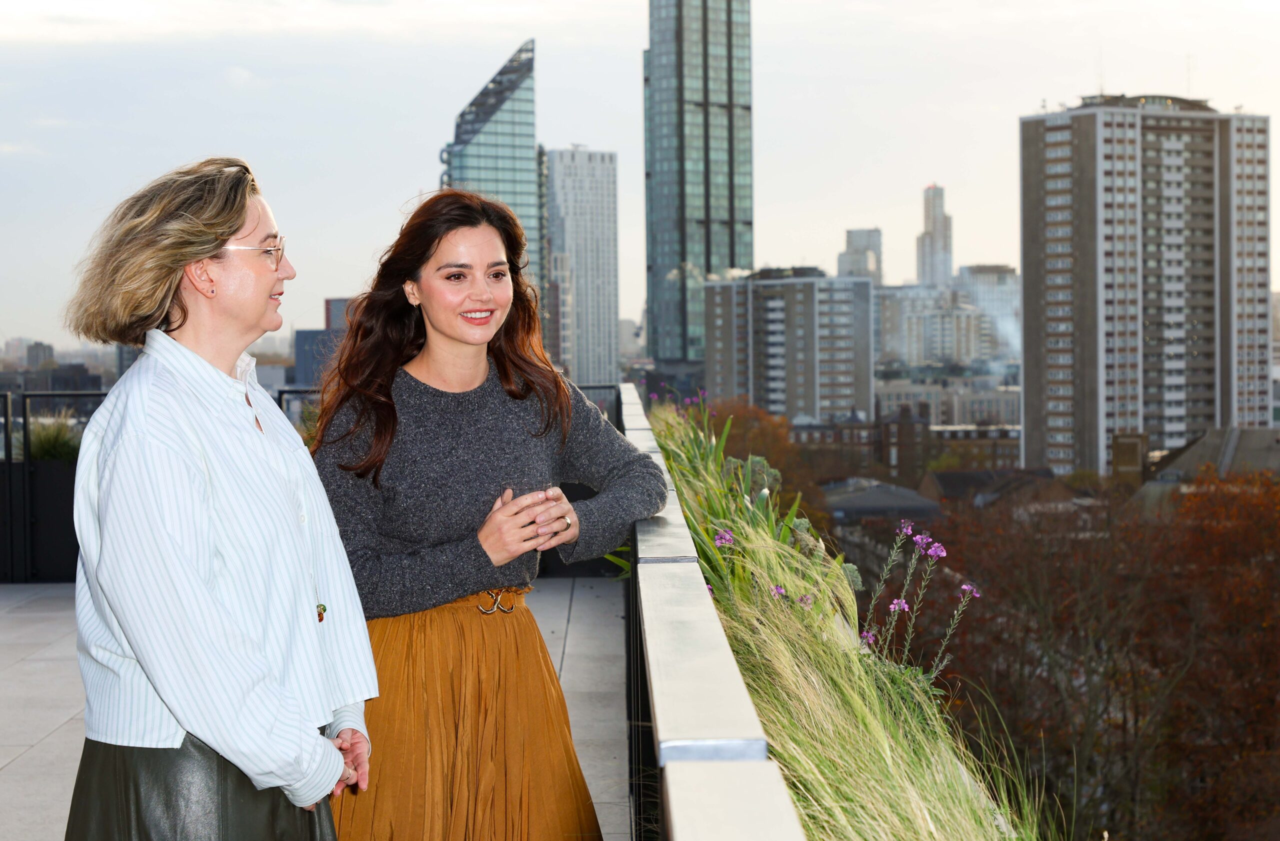 Jenna Coleman and Josie Rourke