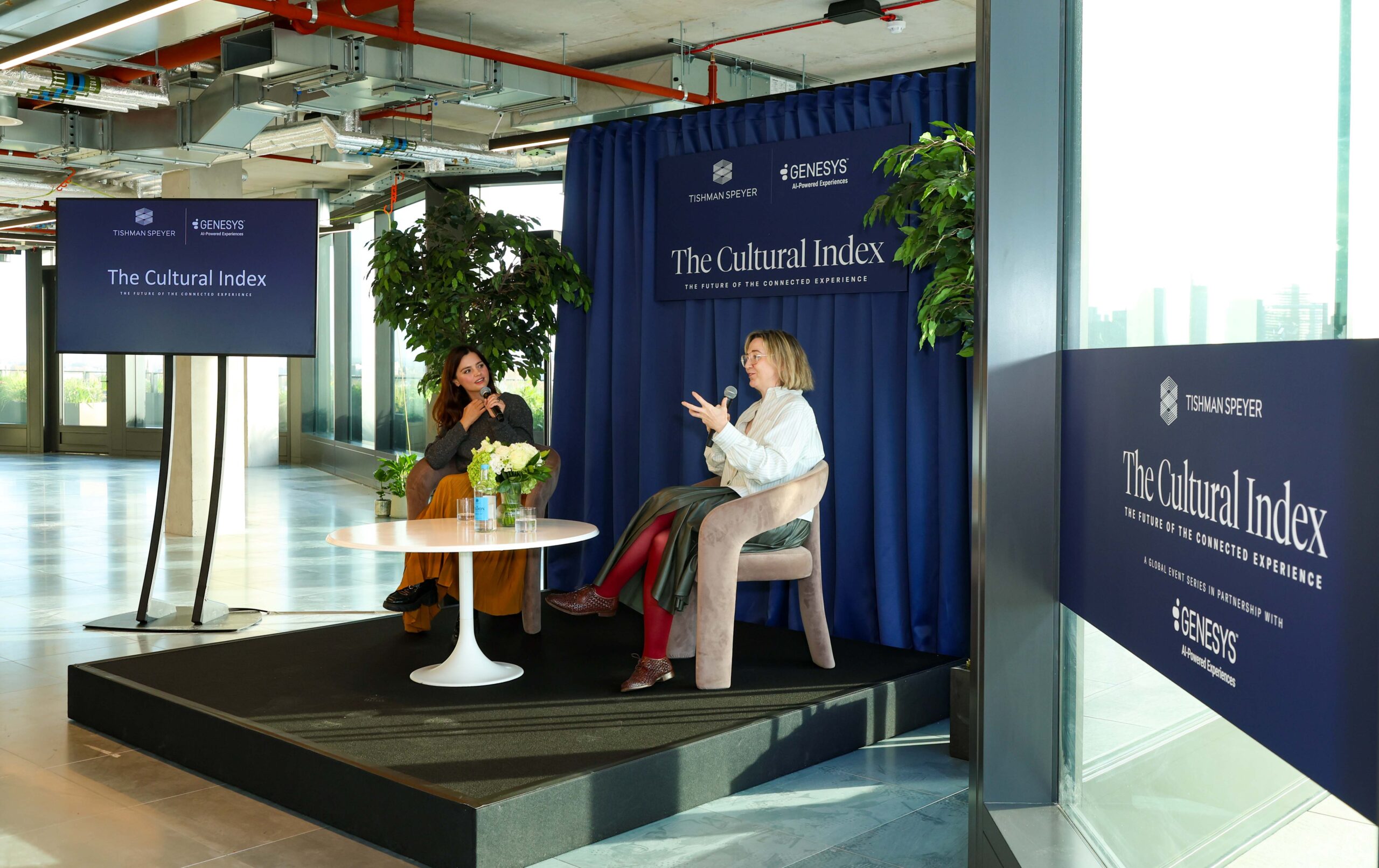 Jenna Coleman and Josie Rourke