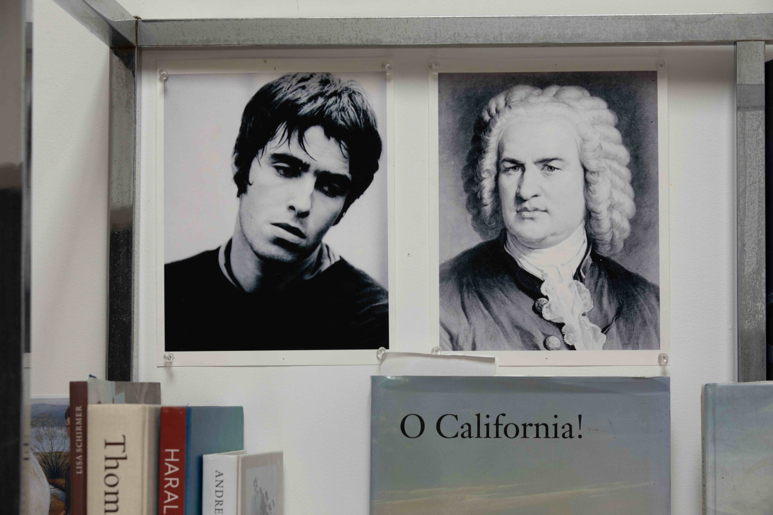 Photos in Friedrich Kunath's studio