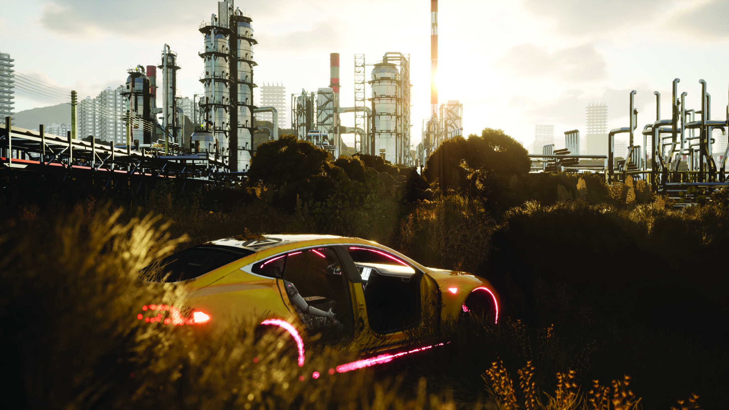 Lawrence Lek, NOX (Film Still), 2023.